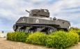 Tank arromanches beach