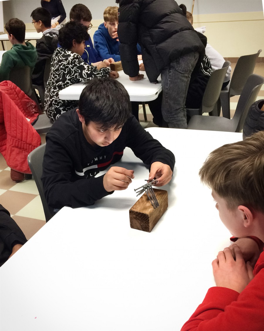 Initiative exercises at Chateau de Chantereine